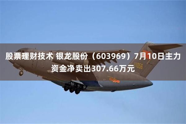 股票理财技术 银龙股份（603969）7月10日主力资金净卖出307.66万元