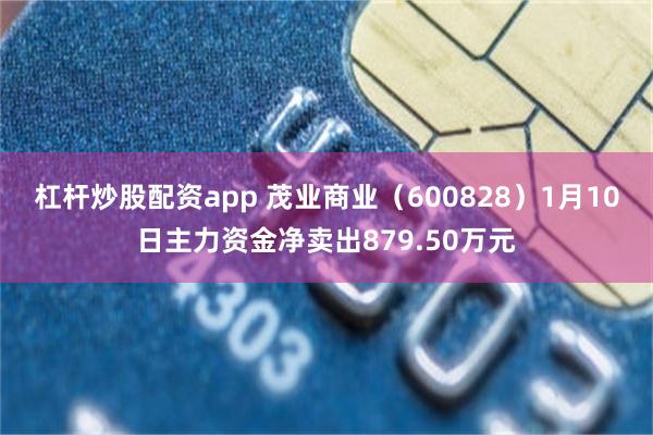 杠杆炒股配资app 茂业商业（600828）1月10日主力资金净卖出879.50万元